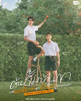 当橘子掉落时