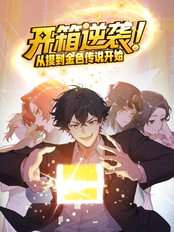 开箱逆袭!从摸到金色传说开始动态漫画